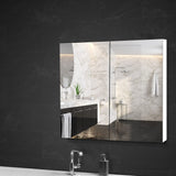 Cefito Bathroom Vanity Mirror with Storage Cabinet - White