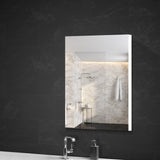 Cefito Bathroom Vanity Mirror with Storage Cavinet - White