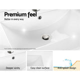 Cefito 600mm Bathroom Vanity Cabinet Unit Wash Basin Sink Storage Freestanding White