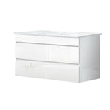 Cefito 900mm Bathroom Vanity Cabinet Basin Unit Wash Sink Storage Wall Mounted White