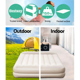 Bestway Air Bed Beds Mattress Single Size Sleep Built-in Pump Camping Inflatable