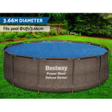 Bestway Solar Pool Cover Blanket For Swimming Pool 12ft 366cm Round Pools