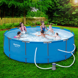 Bestway Swimming Pool Above Ground Filter Pump Steel Pro Frame Pools