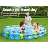 Bestway Swimming Pool Above Ground Kids Play Pools Inflatable Family Round Clear