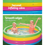 Bestway Inflatable Kids Pool Swimming Pools Round Family Pools