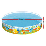 Bestway Swimming Pool Above Ground Kids Play Fun Inflatable Round Pools