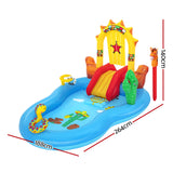 Bestway Swimming Pool Above Ground Inflatable Kids Play Wild West Pools Toy Game