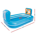 Bestway Inflatable Kids Pool Skill Shot Swimming Paddling Pool Ball Pit Game Toy