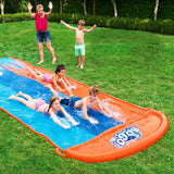 Bestway Water Slip And Slide Kids Inflatable Splash Toy Outdoor Triple 4.88M