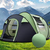 Weisshorn Instant Camping Tent 4-5 Person Pop up Tents Family Hiking Dome