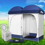 Weisshorn 20L Outdoor Portable Toilet Camping Shower Tent Ensuite Change Room