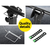 Giantz Bike Carrier 4 Bicycle Car Rear Rack Hitch Mount 2" Towbar Foldable Steel