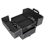 Embellir 7 in 1 Portable Cosmetic Beauty Makeup Trolley - Diamond Black