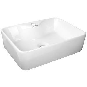 Cefito Ceramic Rectangle Sink Bowl - White