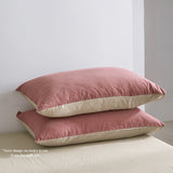 Cosy Club Sheet Set Cotton Sheets Double Vanilla Rhubarb