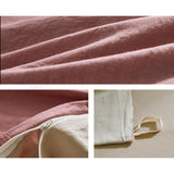 Cosy Club Sheet Set Cotton Sheets Double Vanilla Rhubarb