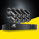 UL-Tech CCTV 8x 5MP PRO Security Camera System 8CH Super HD 5in1 DVR