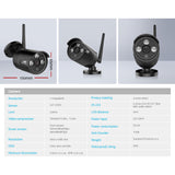 UL-TECH 1080P 4CH Wireless Security Camera NVR Video