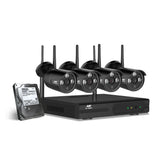 UL-tech CCTV Wireless Security Camera System 8CH Home Outdoor WIFI 4 Bullet Cameras Kit 1TB