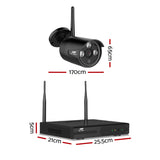 UL-tech CCTV Wireless Security Camera System 8CH Home Outdoor WIFI 8 Bullet Cameras Kit 1TB