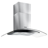 Comfee Rangehood 900mm Range Hood Stainless Steel LED Glass Home Kitchen Canopy