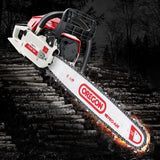 GIANTZ 62cc Commercial Petrol Chainsaw 20 Oregon Bar E-Start Chains Saw Tree