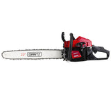 GIANTZ Latest 62cc Petrol Commercial Chainsaw 22 Bar E-Start Chain Saw Pruning