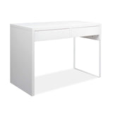 Artiss Metal Desk with 2 Drawers - White