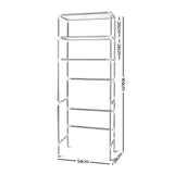 3 Tier Bathroom Storage Rack Over Toilet Steel Towel Racking Shelf Organiser