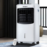 Devanti Portable Eevaporative Air Cooler and Humidifier Conditioner - Black & White