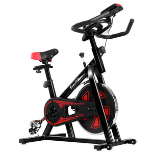 Everfit Spin Exercise Bike Cycling Fitness Commercial Home Workout Gym Equipment Black