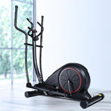 Everfit Elliptical Cross Trainer Exercise Bike Fitness Equipment Home Gym Black