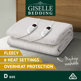 Giselle Bedding 9 Setting Fully Fitted Electric Blanket - Double