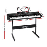 ALPHA 61 Keys LED Electronic Piano Keyboard