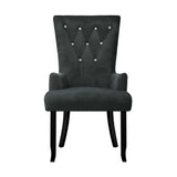 Artiss French Provincial Dining Chair - Grey