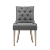 Artiss French Provincial Dining Chair - Grey