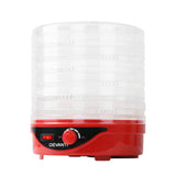 Devanti Food Dehydrator with 7 Trays - Red