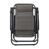 Gardeon Outdoor Portable Recliner - Grey