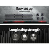 Everfit 160cm Barbell Dumbbell Bar Set Weight Pair Home Gym Exercise Fitness