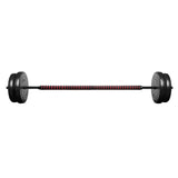 Everfit 32.5KG Barbell Set Weight Plates Bar Fitness Exercise Home Gym