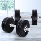 Everfit Fitness Gym Exercise Dumbbell Set 15kg