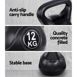 Everfit Kettlebells Fitness Exercise Kit 12kg