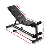 Everfit Adjustable FID Weight Bench Flat Incline Fitness Gym Equipment