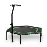 Everfit 48" Mini Trampoline Rebounder Handrail Fitness Exercise Jogger Cardio Workout