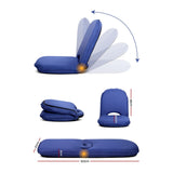 Artiss Foldable Beach Sun Picnic Seat - Navy