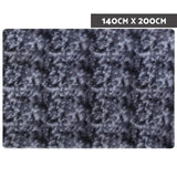 Artiss Gradient Floor Rug Shaggy Rugs 140x200cm Large Carpet Soft Area Bedroom