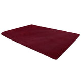 Artiss Ultra Soft Shaggy Rug Large 200x230cm Floor Carpet AntiUnbrandedslip Area Rugs Burgundy