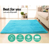 Artiss Floor Rugs Shaggy Rug Ultra Soft Large 200x230cm Carpet Anti-slip Area