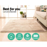 Artiss Floor Rugs Ultra Soft Shaggy Rug Large 200x230cm Carpet Anti-slip Area