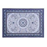 Artiss Short Pile Floor Rug 160x230cm Gaspar Blue